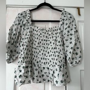 LOFT Square Neck Top